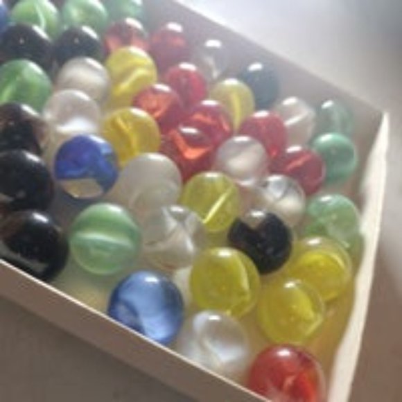 Vintage marbles lot of 60 - Picture 3 of 4